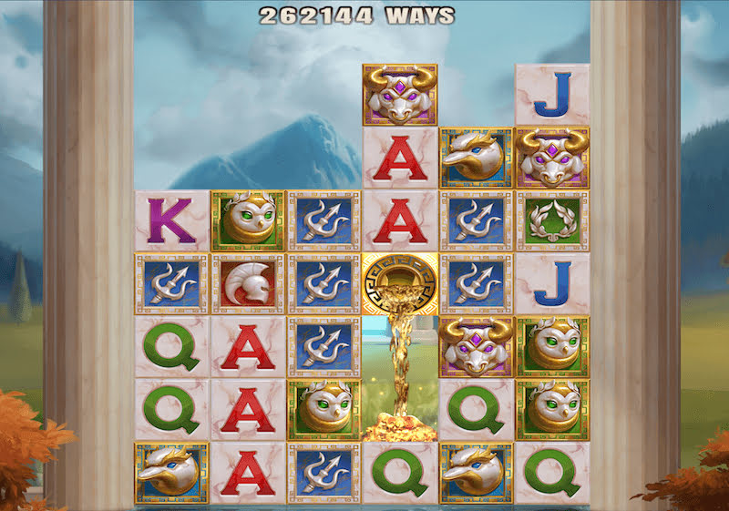 Spelplan i Elysian Gold